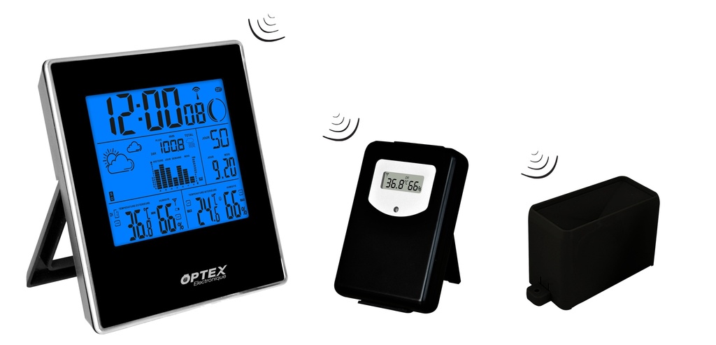 STATION METEO AVEC PLUVIOMETRE