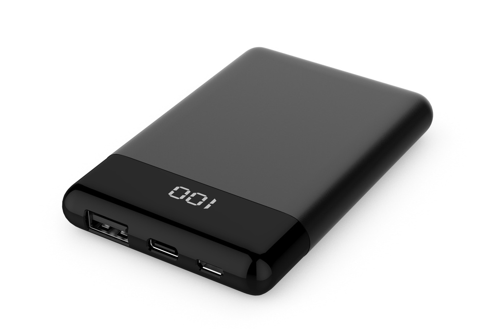 POWER BANK 5000 mAh GRIS FONCE - TYPE C