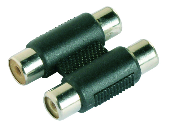 ADAPTATEUR DOUBLE RCA FEMELLE//FEMELLE