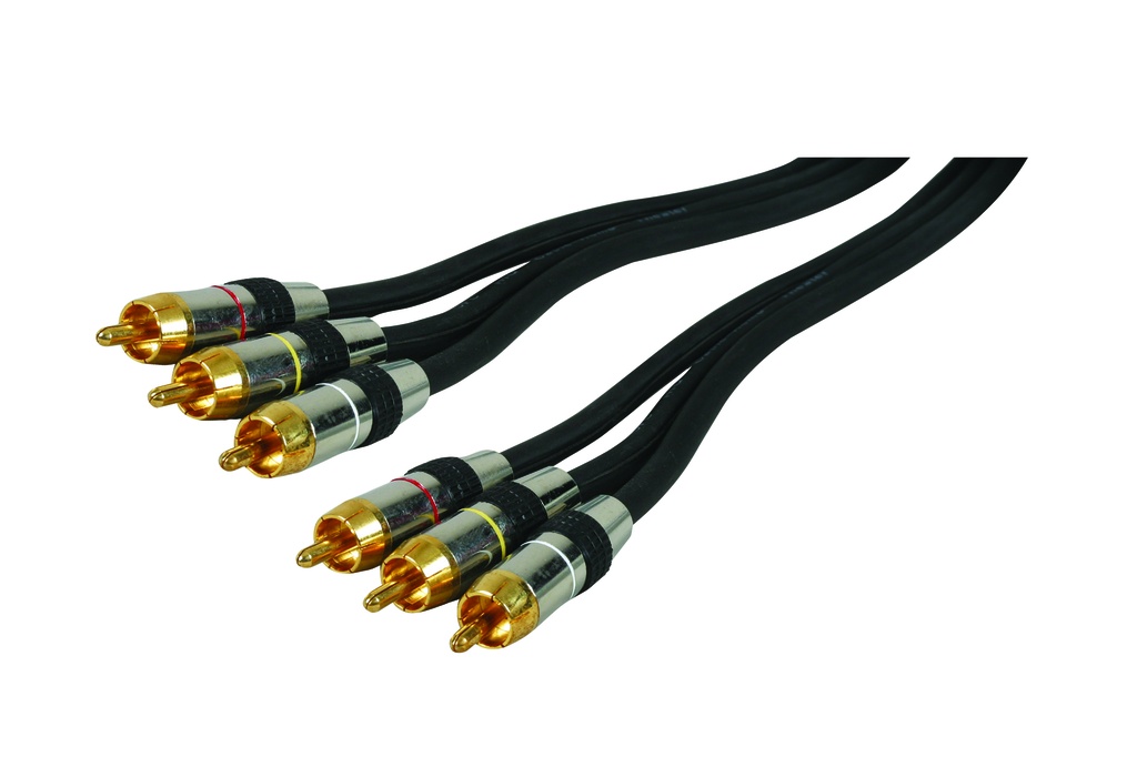 CORDON AUDIO 3 RCA M / 3 RCA M - 2M HQ