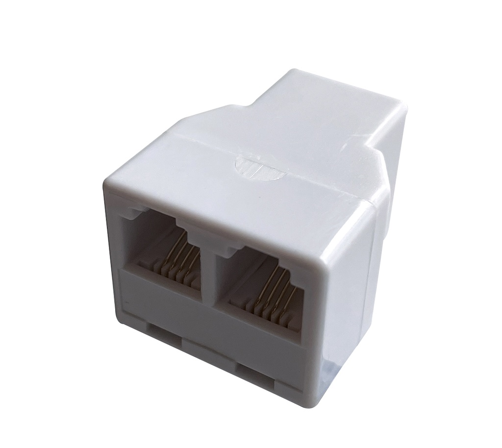 ADAPTATEUR RJ11 F 2 RJ 11F