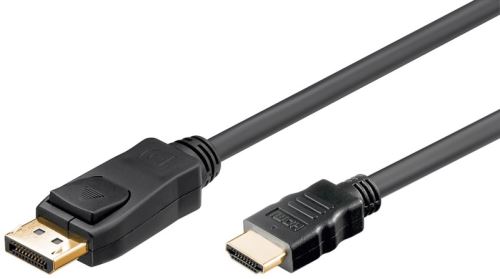 CORDON DISPLAY PORT MALE/HDMI MALE 1M00