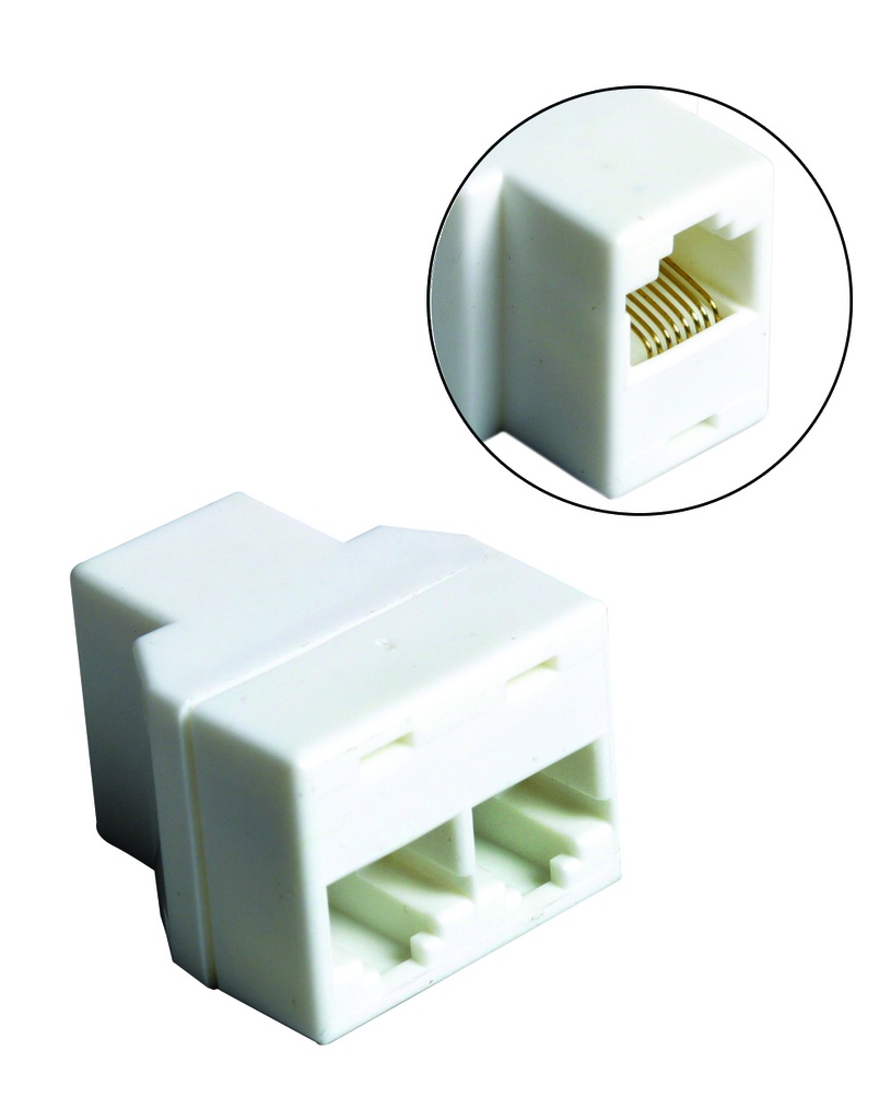 DEDOUBLEUR RJ45 / 2 RJ45