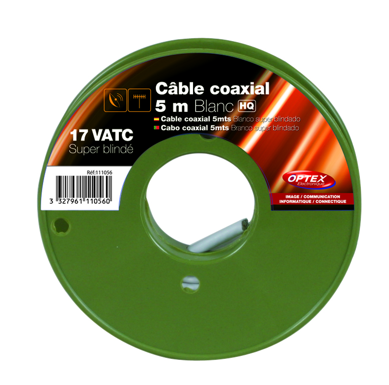 CABLE COAXIAL 17VATC EN ROULEAU