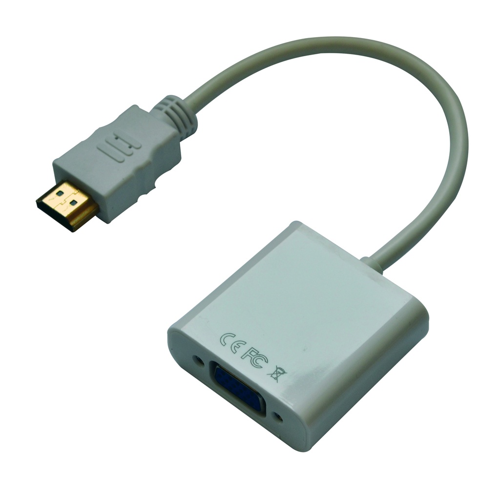 ADAPTATEUR HDMI MALE/VGA FEMELLE