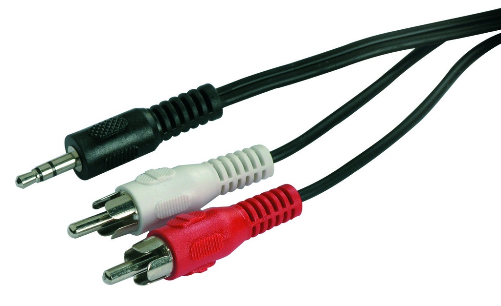 CORDON JACK 3.5M ST 2 RCA M L 3M