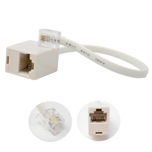 [093077] ADAPTATEUR RJ45 F/RJ11 M